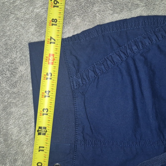 a.n.a Deep Blue Drawstring Shorts - Picture 5 of 8